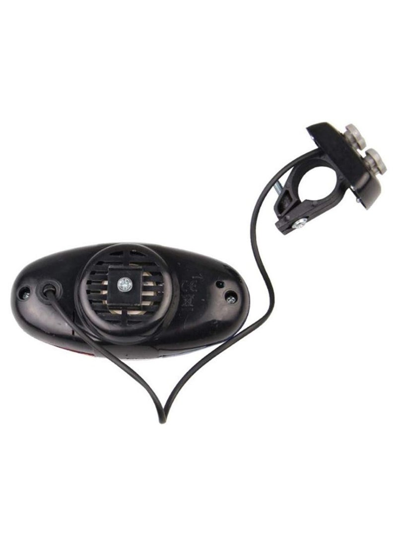 Y&D Practical Bicycle Police Front Light Warning Siren Cycling Electric Horn Bell With 6 LED  - Image 5