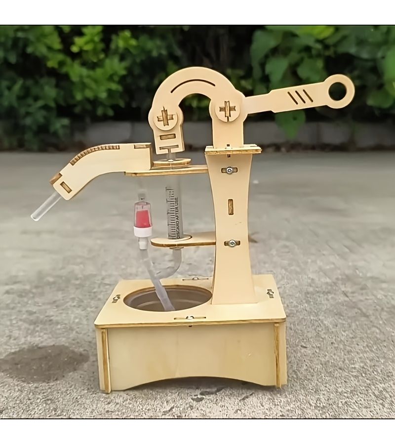 Hand Pump DIY Science Experiment Kit Educational Craft Project With Teaching Materials Demonstrator - Image 5