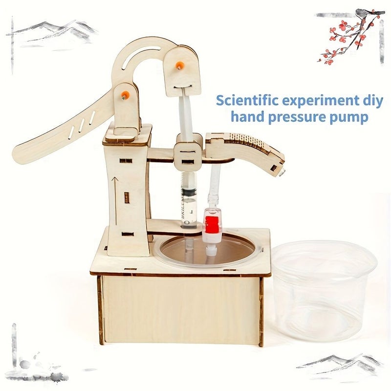 Hand Pump DIY Science Experiment Kit Educational Craft Project With Teaching Materials Demonstrator - Image 4