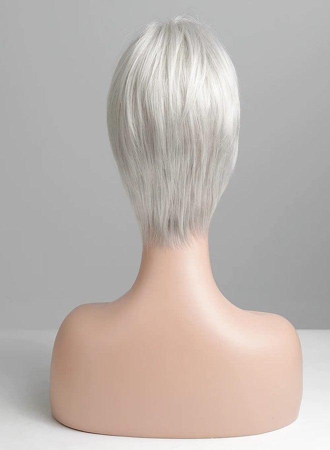 FCHW-wig FCHW Short HairWigs for Women Short Pixie Cut Wigs Brazilian Wigs Pixie Cut Wig For Women Short Wigs With Bangs Layered Wig Hair Replacement Wig - Image 4
