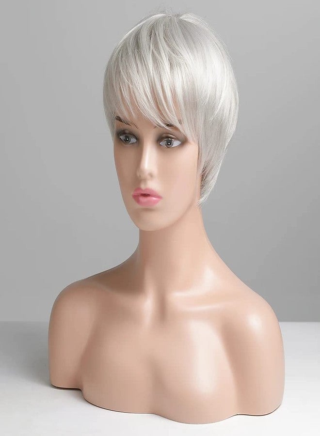 FCHW-wig FCHW Short HairWigs for Women Short Pixie Cut Wigs Brazilian Wigs Pixie Cut Wig For Women Short Wigs With Bangs Layered Wig Hair Replacement Wig - Image 3
