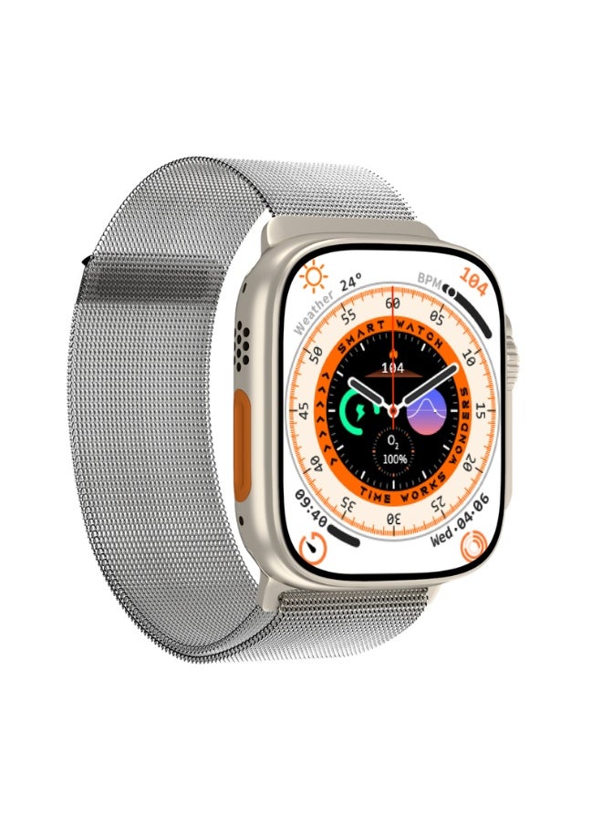 iOsuite - Ultra Smart Watch with Bluetooth Call HD 2.01" Screen Fitness Tracker with Heart Rate Blood Pressure Blood Oxygen Sleep Monitor, IP68 Waterproof Activity Tracker for Android and IOS Phones - Image 1