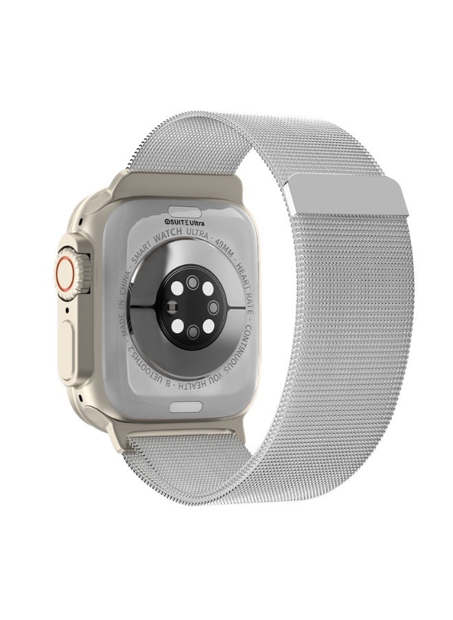 iOsuite - Ultra Smart Watch with Bluetooth Call HD 2.01" Screen Fitness Tracker with Heart Rate Blood Pressure Blood Oxygen Sleep Monitor, IP68 Waterproof Activity Tracker for Android and IOS Phones - Image 1