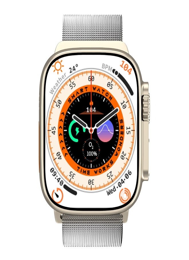 iOsuite - Ultra Smart Watch with Bluetooth Call HD 2.01" Screen Fitness Tracker with Heart Rate Blood Pressure Blood Oxygen Sleep Monitor, IP68 Waterproof Activity Tracker for Android and IOS Phones - Image 1