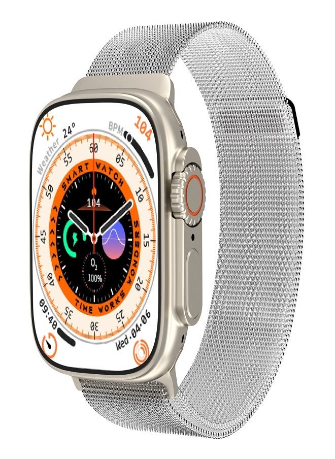 iOsuite - Ultra Smart Watch with Bluetooth Call HD 2.01" Screen Fitness Tracker with Heart Rate Blood Pressure Blood Oxygen Sleep Monitor, IP68 Waterproof Activity Tracker for Android and IOS Phones - Image 1