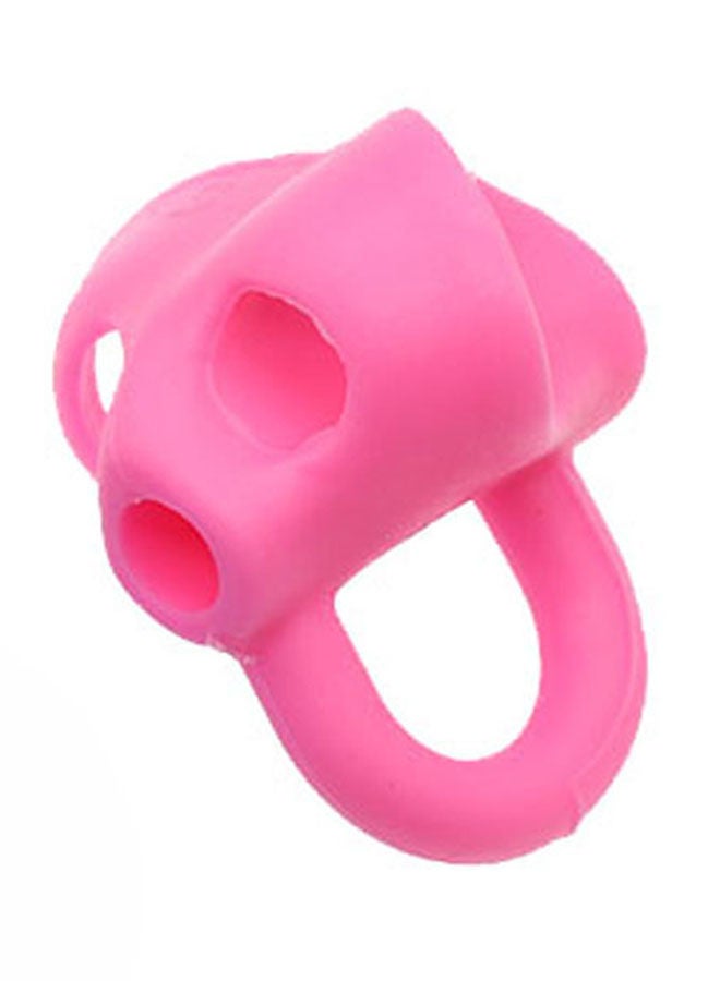 NIBEMINENT Pencil Holder Pen Posture Correction Tool Pink - Image 1