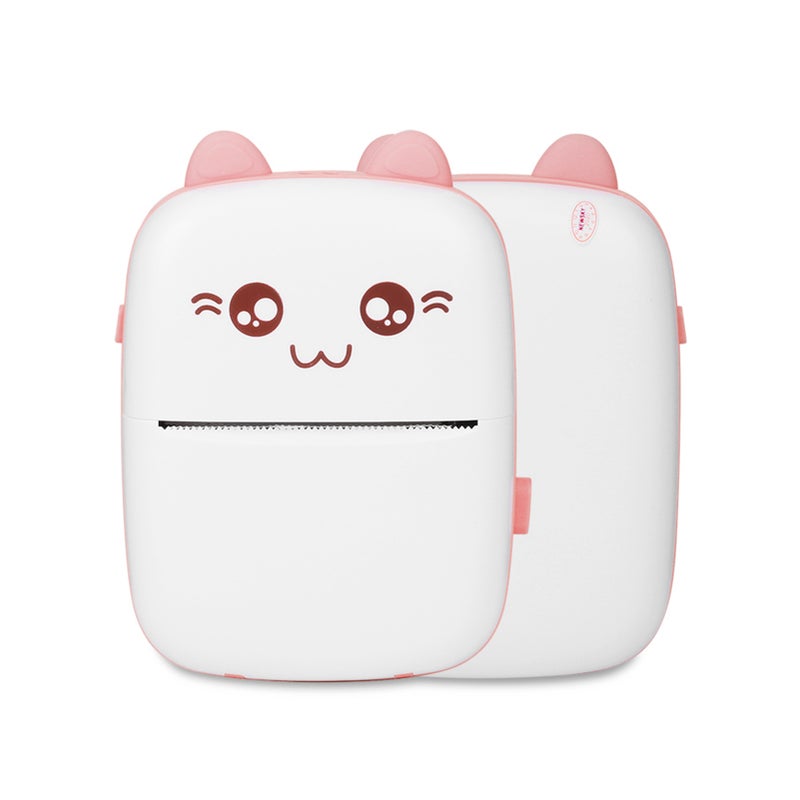 Mini Photo Printer for Bluetooth Wireless High Resolution Peripage Pocket Mobile PhonePink - Image 2