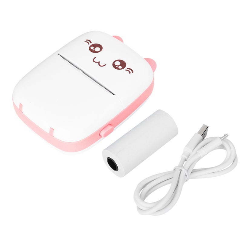 Mini Photo Printer for Bluetooth Wireless High Resolution Peripage Pocket Mobile PhonePink - Image 3