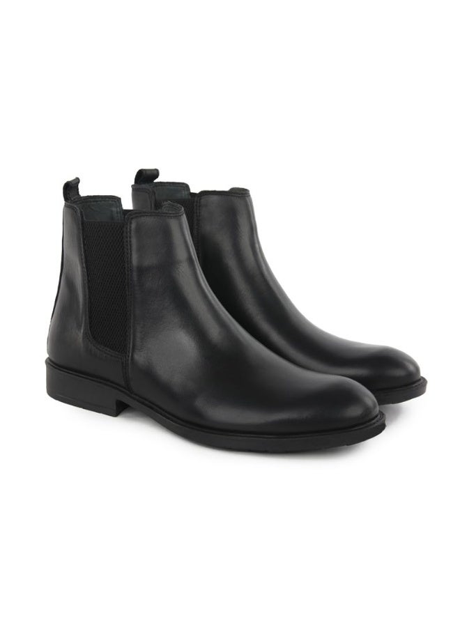 TAYREE Men's Black Chelsea Boot - Image 1