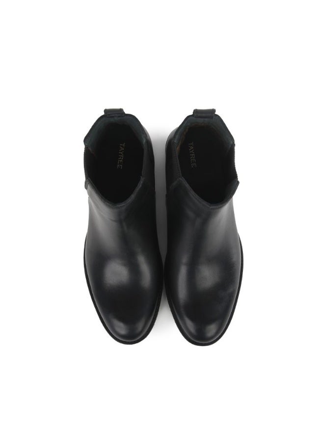 TAYREE Men's Black Chelsea Boot - Image 3