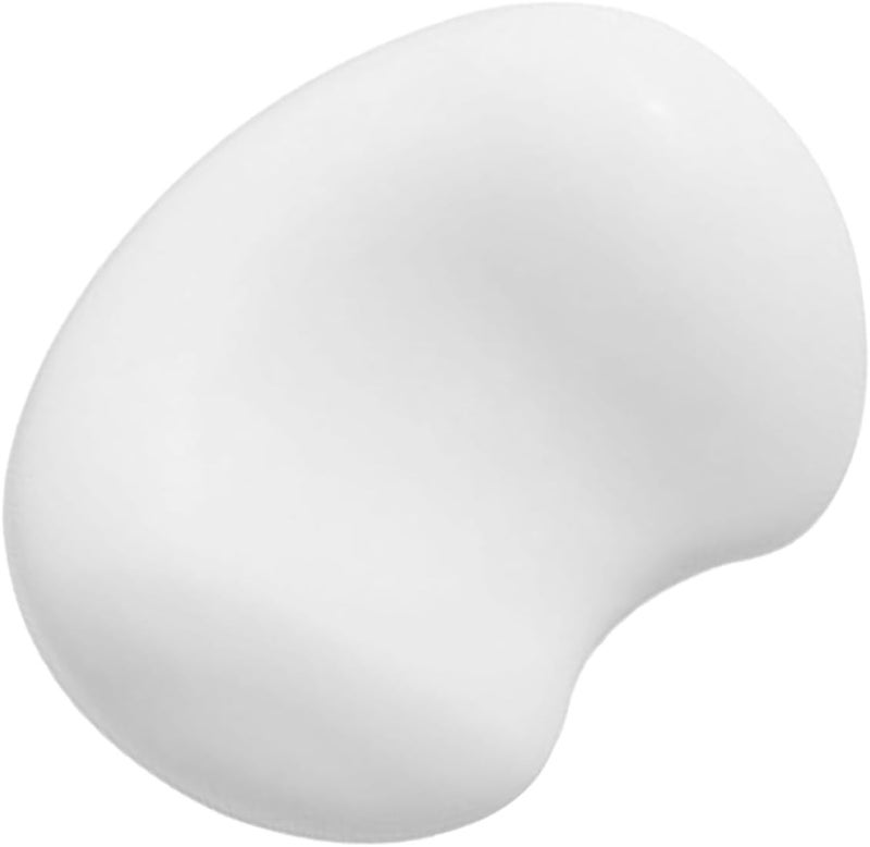 KICHOUSE Bath Pillow for Bathtub 3D Luxury Non-Slip Headrest with Suction Cups White Neck Support Spa Cushion for Home Soaking and Relaxation - Image 1