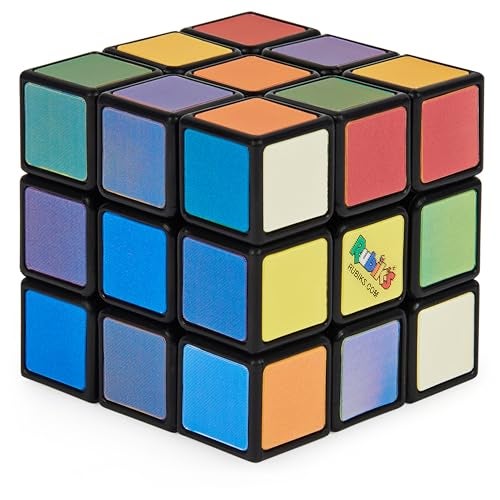 Rubik's Rubik’s Cube, Impossible Cube, Advanced Color-Matching Puzzle, The Original Problem-Solving Brain Teaser Cube, Color-Matching Puzzle, Fidget Toy, Sensory Puzzle, Stocking Stuffers for Ages 8 & Up - Image 1