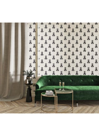 Minimal Seamless Pattern With Kingaroo Footprint  Fabric Wallpaper Covers An Area ​​Up To 4.2Mx3M With Adhesive  And Smoothing Tool - pzsku/Z5724B0DA8E17B8EB880FZ/45/_/1728392242/1767260e-75b4-496b-8f64-0ca122e993b3