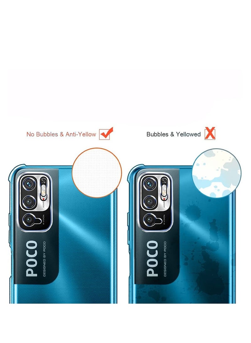 CATANES Xiaomi Poco M3 Pro Case Cover Clear Protective TPU Four Corners Cover Transparent Soft Case - Image 5