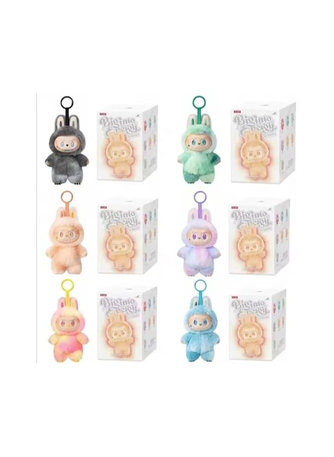 (Blind Box) Labobo Soft Stuffed Doll (2 pieces), with a carabiner, perfect as a keychain or bag decoration
