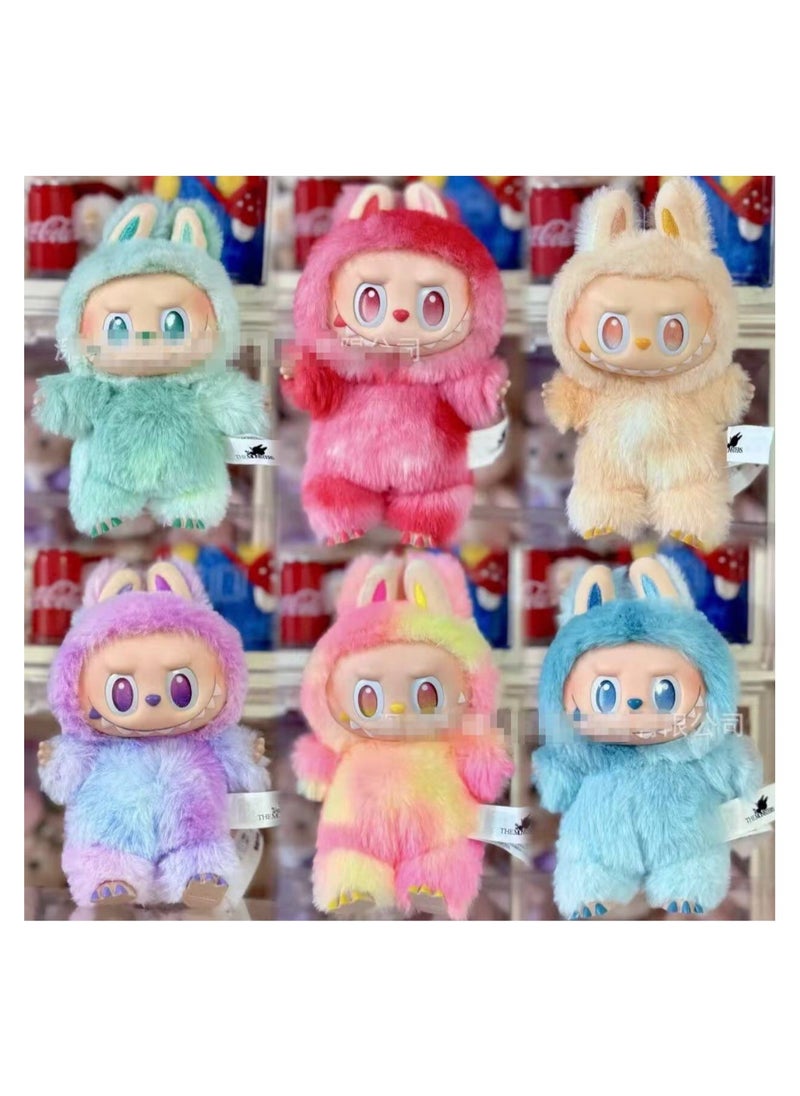 (Blind Box) Labobo Soft Stuffed Doll (2 pieces), with a carabiner, perfect as a keychain or bag decoration