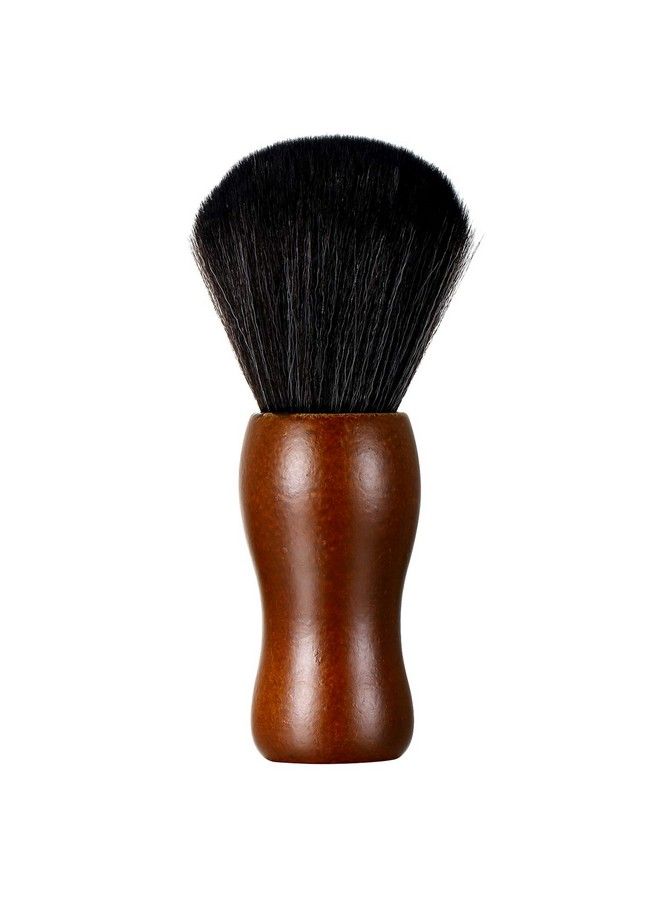 Vtrem Barber Brush Neck Duster Powder Duster Brush Neck Duster Brush For Hair Cutting Barber Accessories Brush Black Brown Barber Hair Brush - Image 1