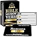 gisgfim 52 بطاقة فلاش آيات الكتاب المقدس NIV KJV ESV NLT 52 أسبوع من آيات الكتاب المقدس أسبوع السنة مدرسة الأحد التعليم المنزلي - Image 2