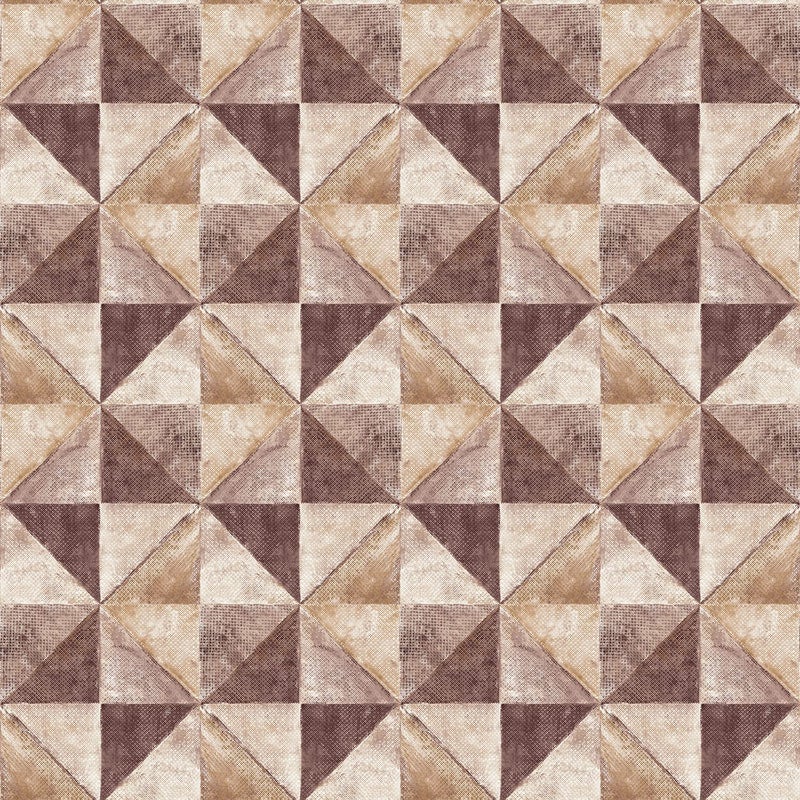 GM Cotton Geometric Pattern Lightweight Blanket Reversible Single Bed Comforter with 150 GSM Microfiber Filling for Home, Travelling, Gifting - (Single Bed - Brown & Cream Colour) - Image 3