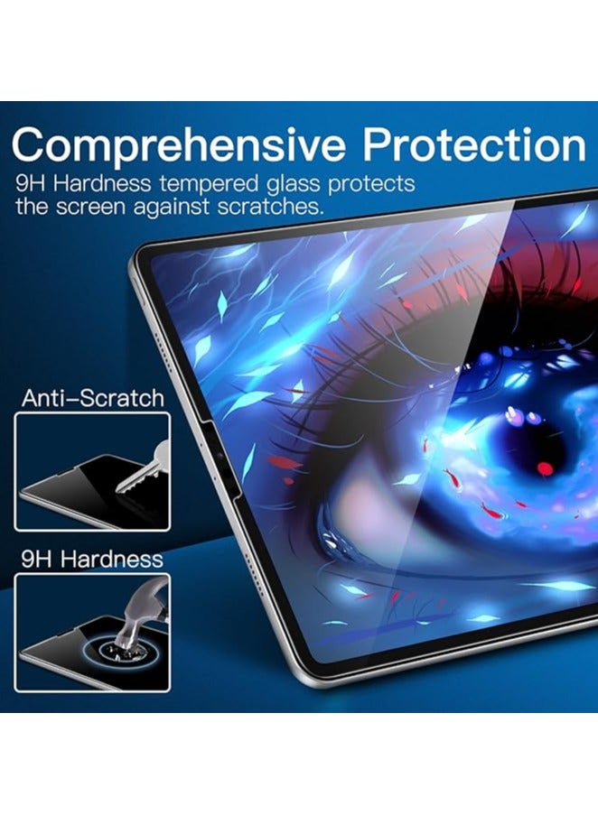 جي تيك واقي شاشة للتثبيت بلمسة واحدة لجهاز iPad Pro مقاس 11 بوصة (موديل 2022/2021/2020/2018) وiPad Air 5/4 مقاس 10.9 بوصة، طبقة من الزجاج المقوى مع مجموعة أدوات المحاذاة التلقائية، شفاف عالي الدقة - Image 2