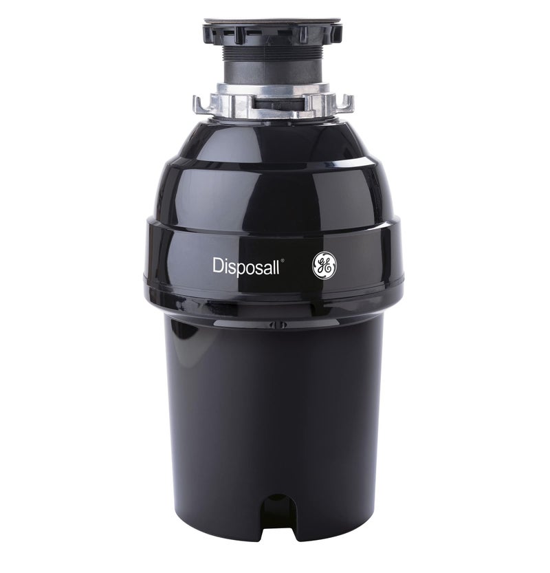 GE Disposall Continuous Feed 1 Horsepower Motor Garbage Disposer, Good for Grinding: Cooked Meat, Beans, & Seeds, Easy Install Kit, Non-Corded, Recommended Families of 4 or More, GFC1020N - Image 1