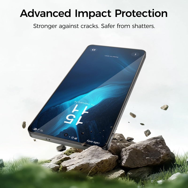 BENKS GlassWarrior AR Screen Protector for Samsung Galaxy S26 Ultra, Anti-Reflective Tempered Glass Screen Protector, Anti Scratch, Bubble Free - Image 4