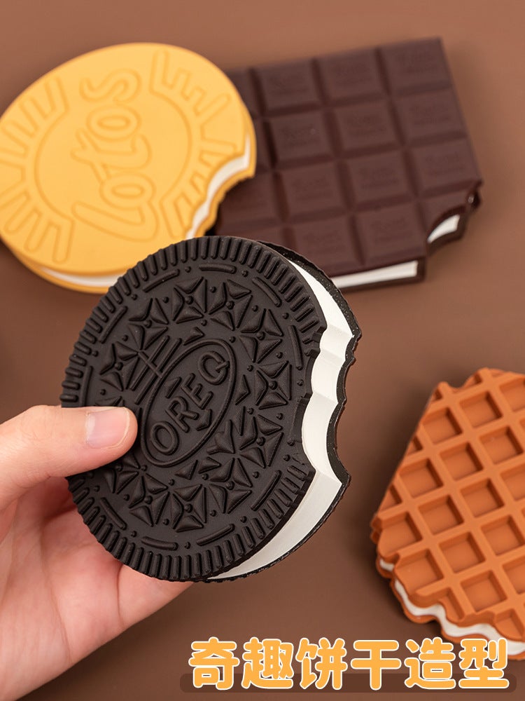 Doudou Notebook Mini Small Notebook Notepad Chocolate Flap Pocket Pants Creative Stationery New Year Gift For Kidsren - Image 5