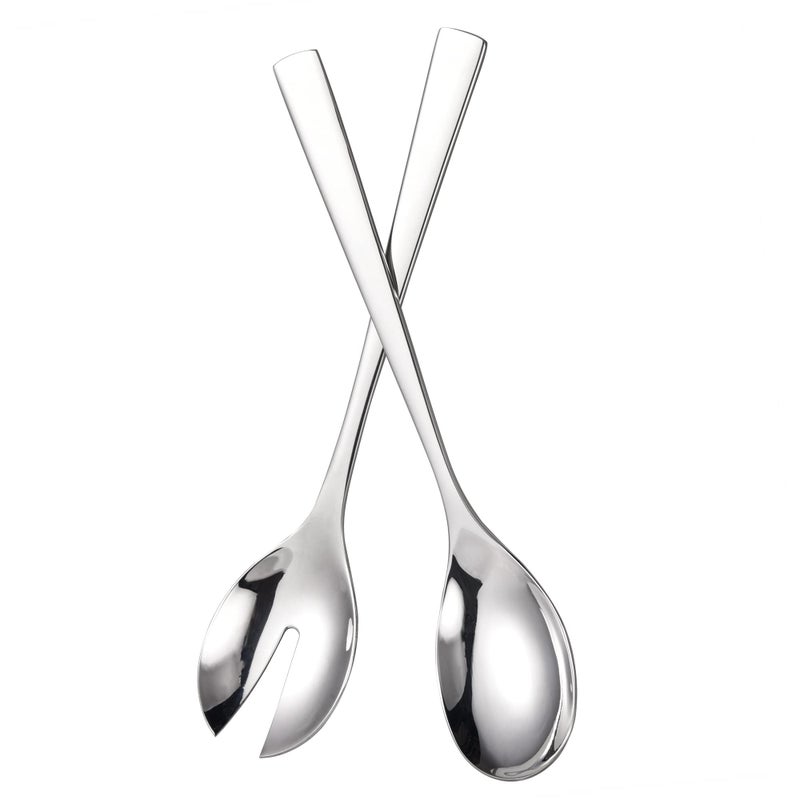 IMEEA IMEEA Salad Servers 188 Stainless Steel Salad Serving Set Salad Fork and Spoon 10Inch 