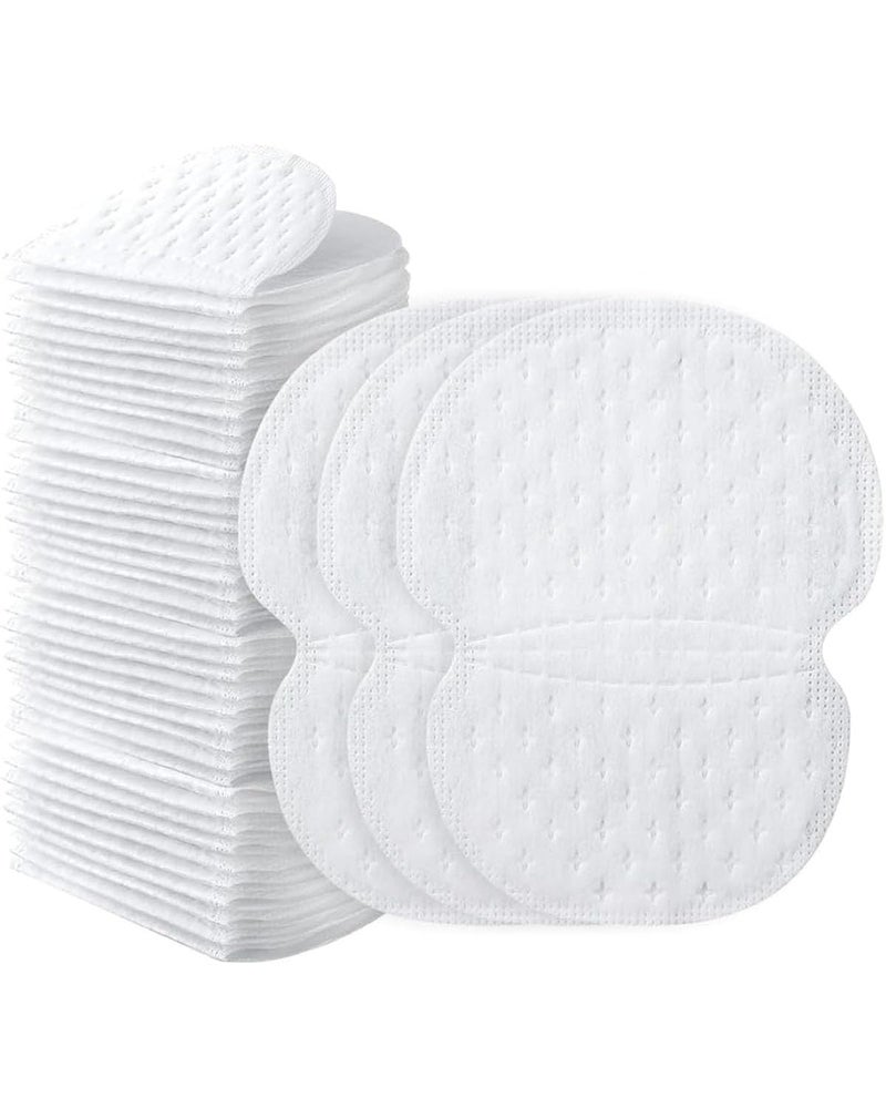 Vihaanta 100 PCS Armpit Sweat Pads, Underarm Sweat Pad for Women & Men, Highly Absorbent, Self-Adhesive, Prevents Stains and Odor, Suitable for All Garments, Discreet and Comfortable Design - Image 1