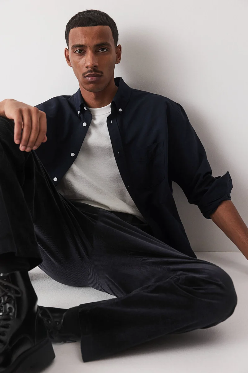 اتش اند ام Regular Fit Oxford shirt