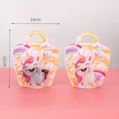 TERA13 25 Piece Navratri Special Stationery Gift Set, Girls Kanjak Stationery Combo Set, 5 Unicorn Pouch, 5 Mermaid Diary 5 Lanto Pencil, 5 Lipstick Pen, 5 Lipstick Eraser Birthday Return Gift - Image 3