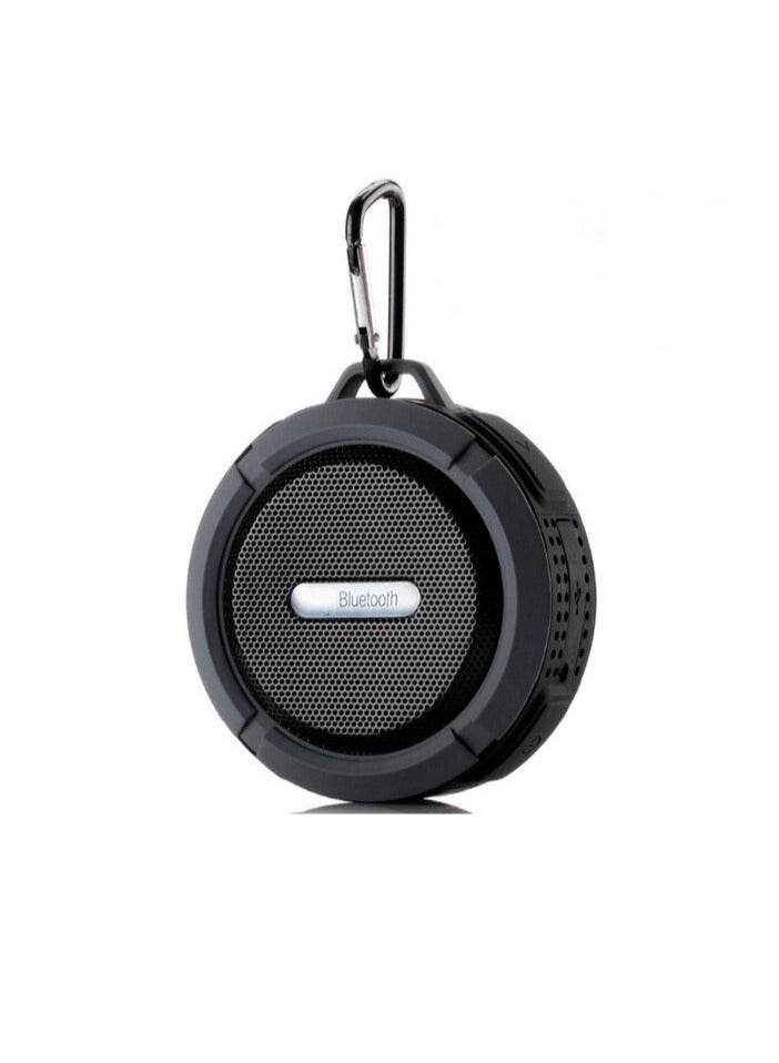 AROAQ Bluetooth Speaker, 1P65 Waterproof Portable Subwoofer, Outdoor Sports Mini Music Player, High Quality Stereo Sound Wireless Speaker For Indoor Outdoor Car Picnic Camping, (1pc, Black) - Image 1