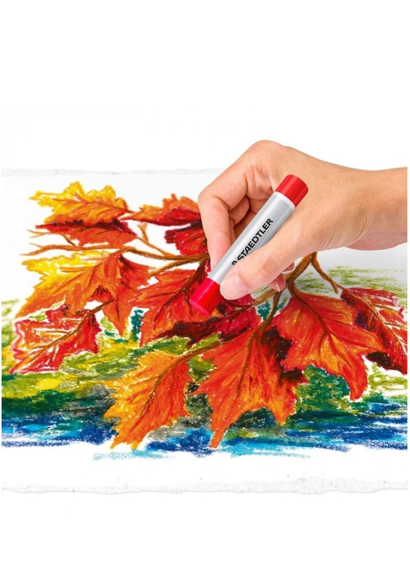 STAEDTLER 24 قطعة من الباستيل الزيتي متعدد الألوان  - Image 4
