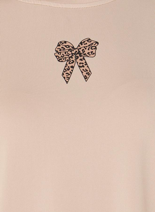 Take Two Butterfly Print Round Neck T-Shirt and Pyjama Set  - Image 4