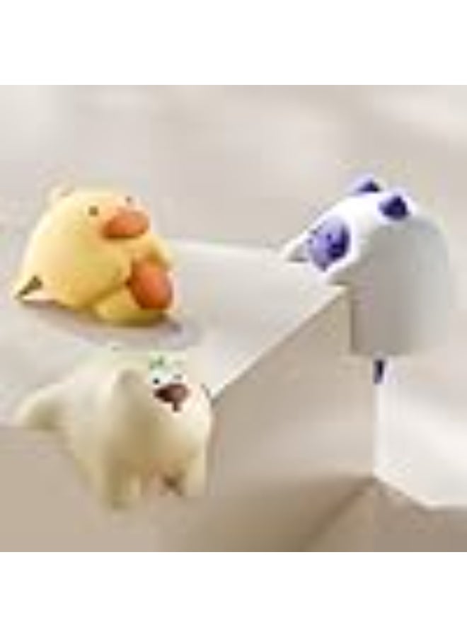 4 Pcs Corner Protectors for Kids, Adhesive Cute Animal Table Corner Protectors to Cover Sharp Furniture Table Edges, Soft Toddler Proofing Edge and Corner Guards - Image 1