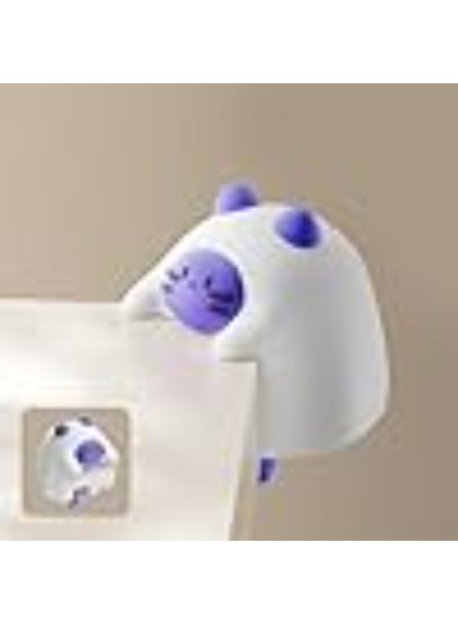 4 Pcs Corner Protectors for Kids, Adhesive Cute Animal Table Corner Protectors to Cover Sharp Furniture Table Edges, Soft Toddler Proofing Edge and Corner Guards - Image 3