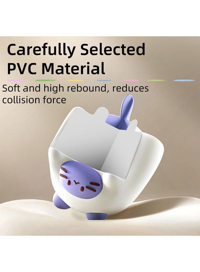 4 Pcs Corner Protectors for Kids, Adhesive Cute Animal Table Corner Protectors to Cover Sharp Furniture Table Edges, Soft Toddler Proofing Edge and Corner Guards - Image 5