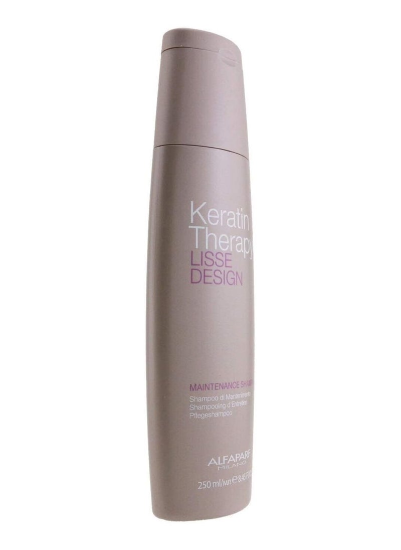 ALFAPARF MILANO Alfaparf Keratin therapy sulfate-free shampoo with keratin and collagen for all hair types 250ml  - Image 3