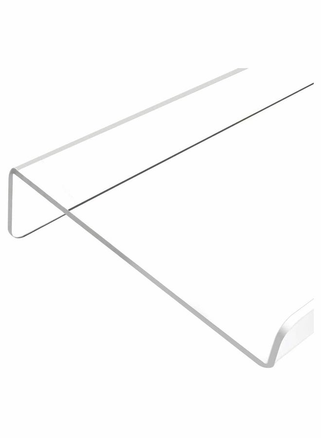 Computer Keyboard Stand, Clear Acrylic Premium Tilted Computer Keyboard Holder, for Easy Ergonomic Typing, Upgraded Version Working at Office Desk, Computer Gaming at Home