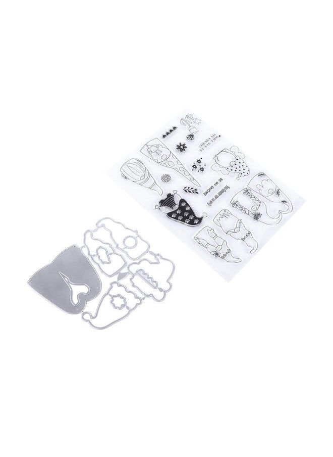 Thoraya Clear Stamps TPR Transparent Unique Shape Scrapbooking Tool for Paper Crafts DIY Gifts  - Image 1