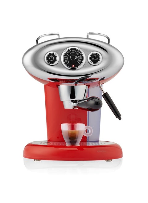 Illy X7.1 iperespresso Machine, Espresso Machine and Milk Frother - Red