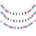 Simgoing 103 Pcs Giant Friendship Bracelet Garland DIY Graduation Birthday Jumbo Friendship Bracelet Banner Kit Famous Singer Customizable Party Wedding DecorPearlescent Macaron Color - Image 3