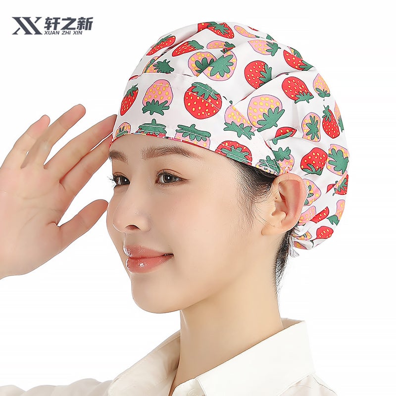 Kitchen Smoke-Proof Hat Chef Hat Catering Cooking Cooking Canteen Home Work Hat Factory Dust-Proof Headgear - Image 1