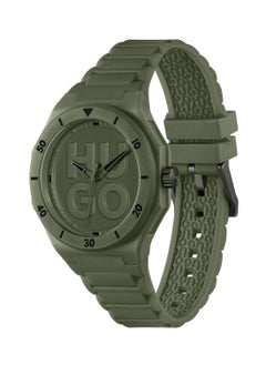 HUGO BOSS Men's Analog Round Shape Silicone Wrist Watch 1530327 - 42 Mm  - Image 1