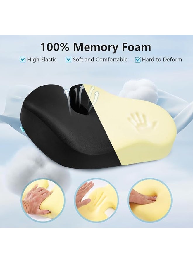 وسادة مقعد مريحة للديسك وآلام الورك – تصميم طبي عملي للاستخدام على كرسي المكتب والسيارة والكرسي المتحرك - Image 3