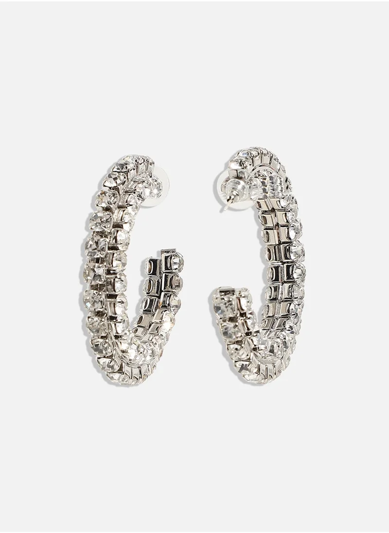 SOHI Western Hoop Earrings