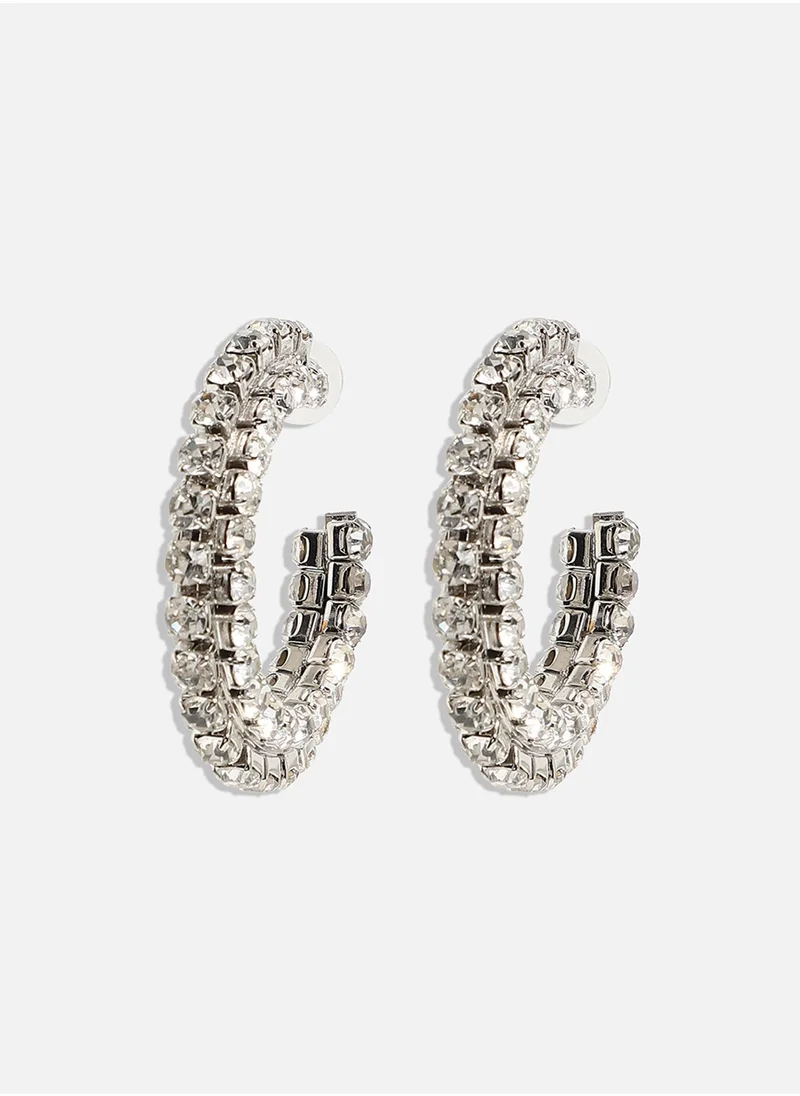 SOHI Western Hoop Earrings