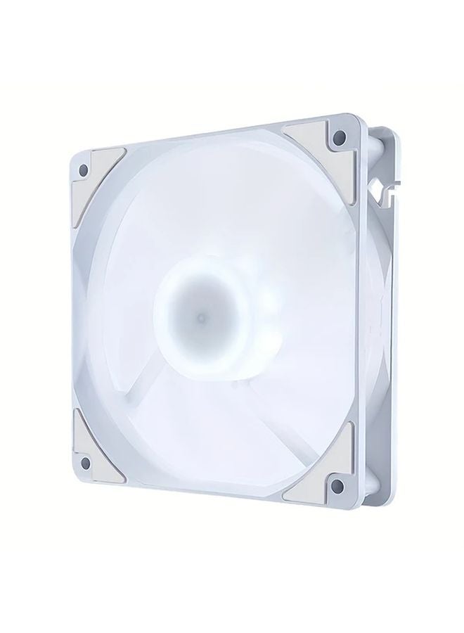 مروحة تبريد صامتة بإضاءة LED RGB 120 مم للكمبيوتر الشخصي - Image 1