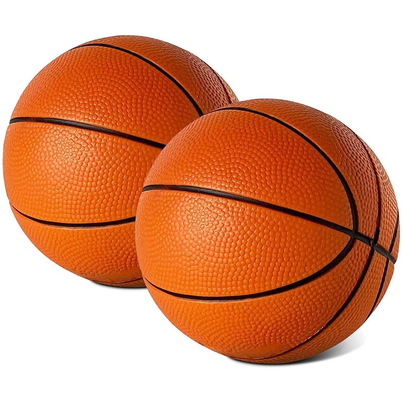 Botabee 5 Foam Mini Basketball for Pro Mini Basketball Hoop 2 Pack  Safe  Quiet Small Basketball for Over The Door Mini Hoop Basketball Sets