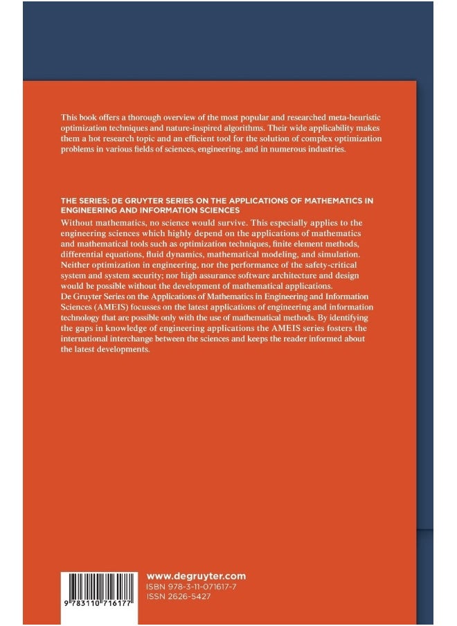 Meta-heuristic Optimization Techniques: Applications in Engineering  - Image 2